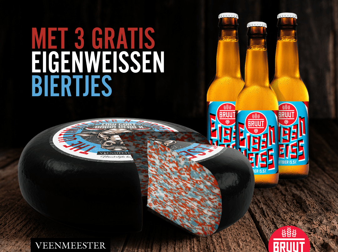 NIEUW Veenmeester Beer and Burger Cheese